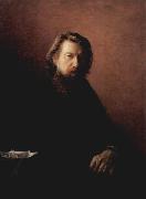 Nikolaj Nikolajewitsch Ge Portrat des Schriftstellers Alexei Antipowitsch Potechin oil painting on canvas